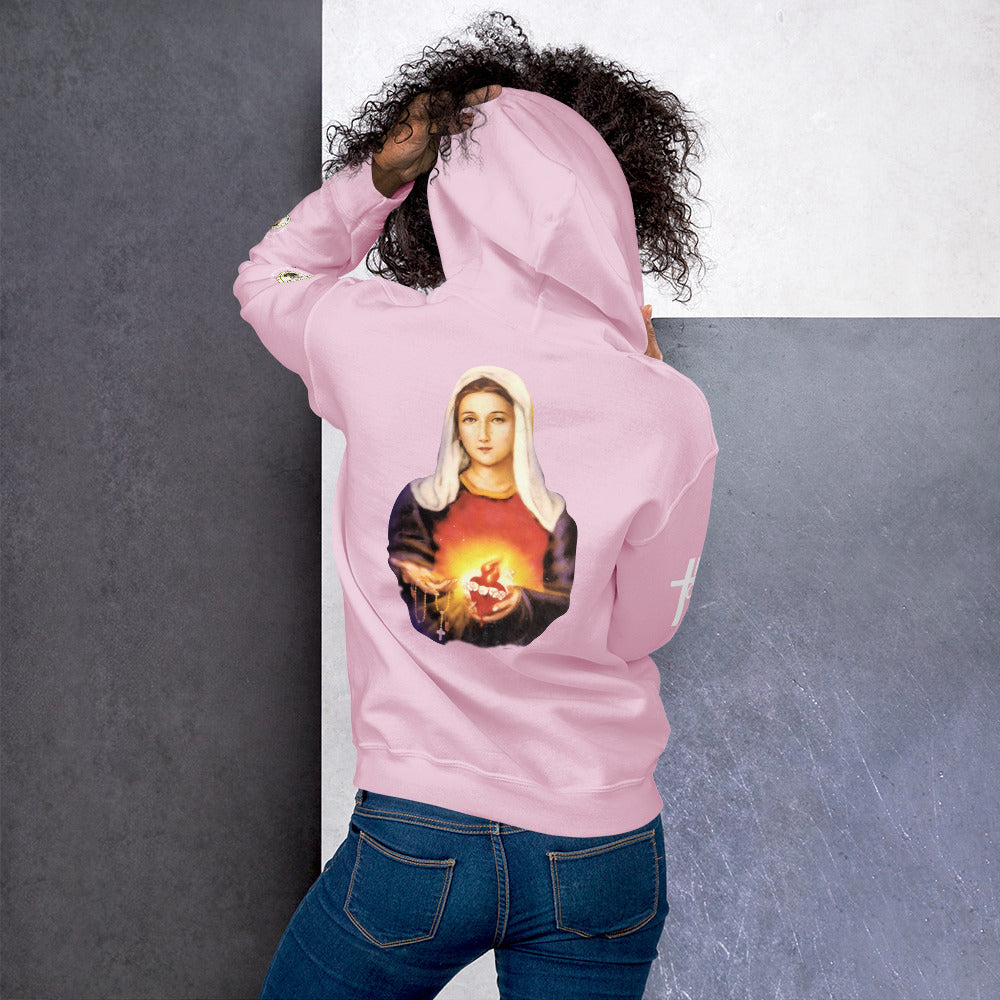 Sacred Heart of Jesus and Immaculate Heart of Mary Women's Hoodie