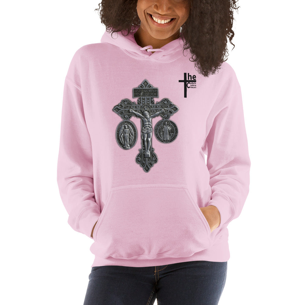 Pardon Crucifix Women's Hoodie