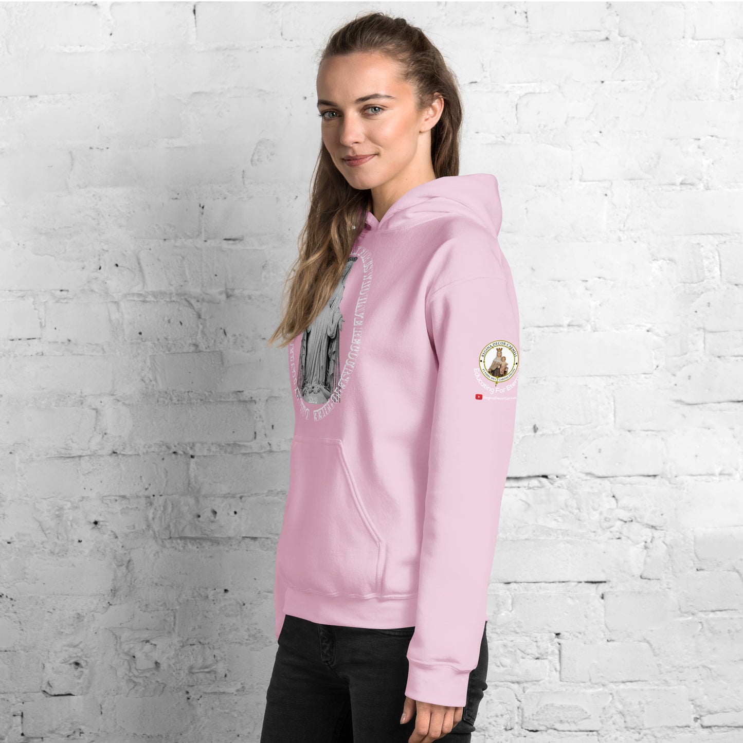 Miraculous Medal (coloured Hearts) Women's Hoodie