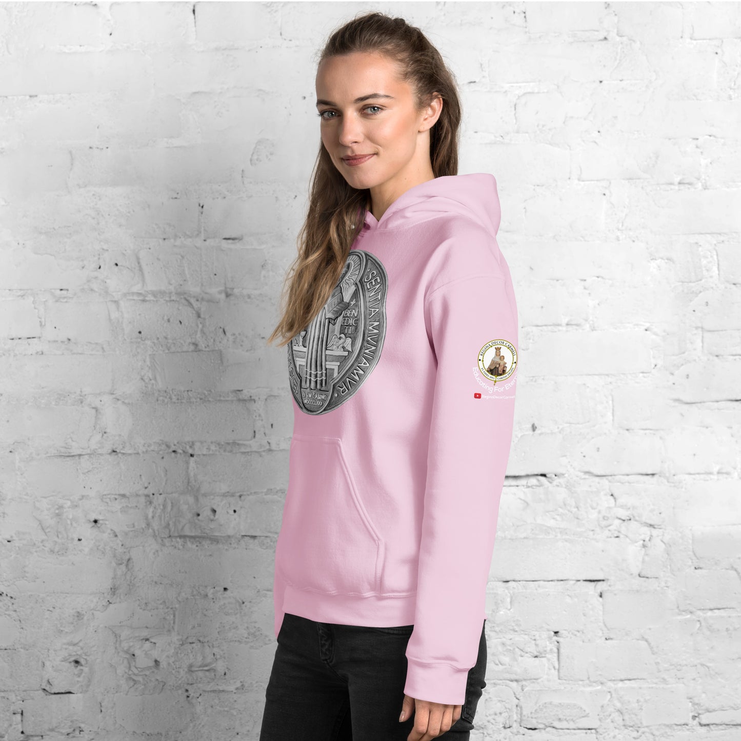 St Benedict Medal Women's Hoodie