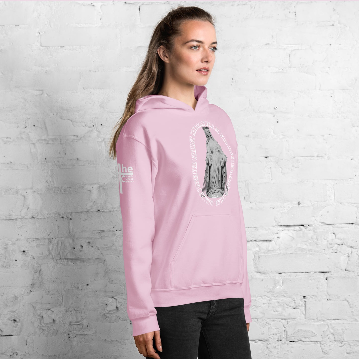 Miraculous Medal (coloured Hearts) Women's Hoodie