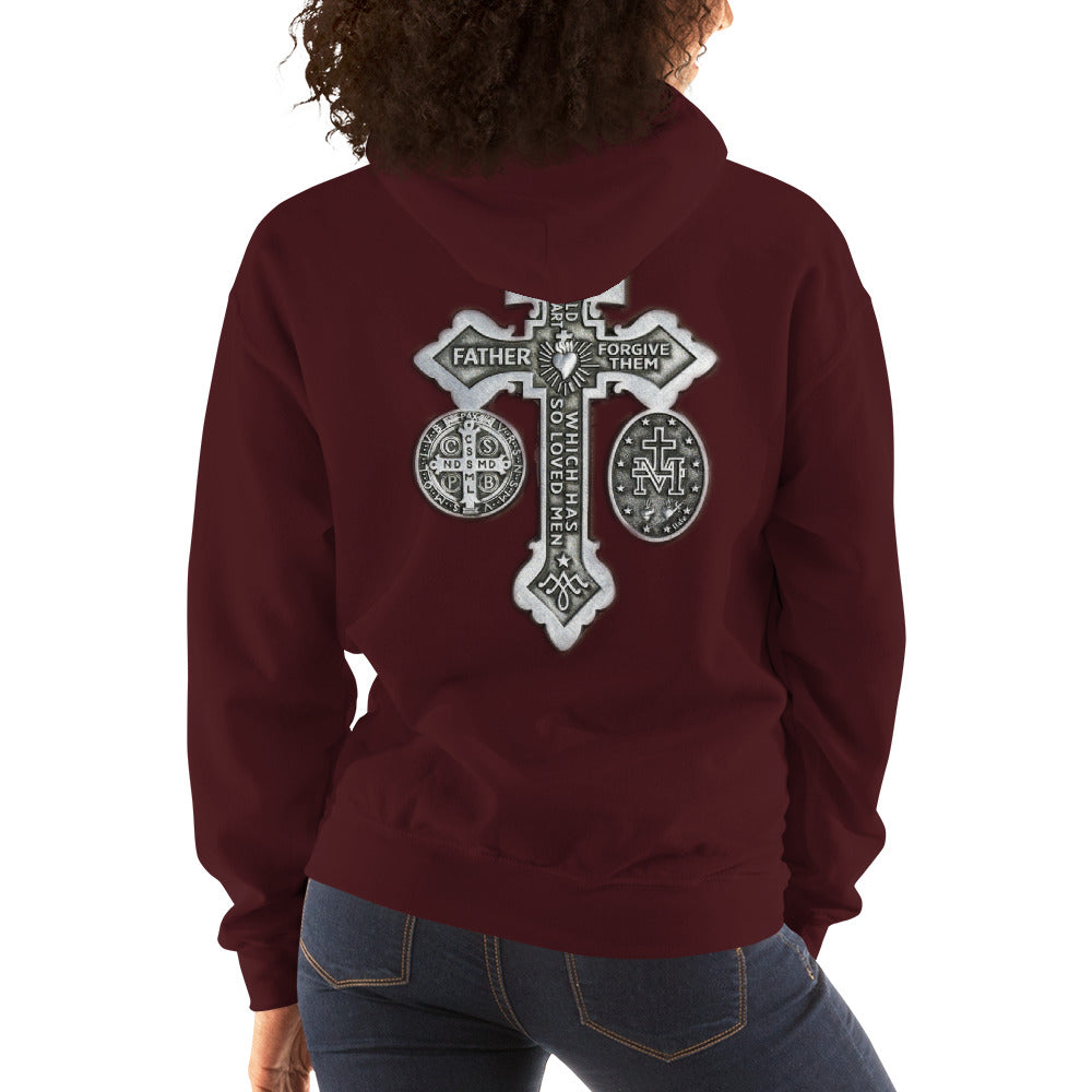 Pardon Crucifix Women's Hoodie