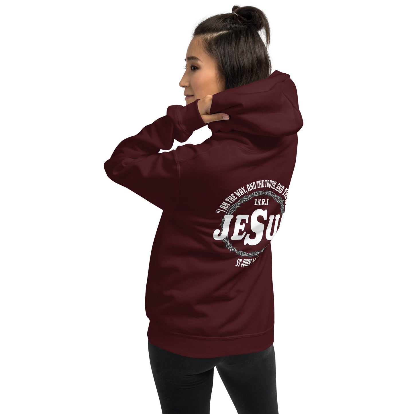 Jesus the Way, Truth and Light Women's Hoodie