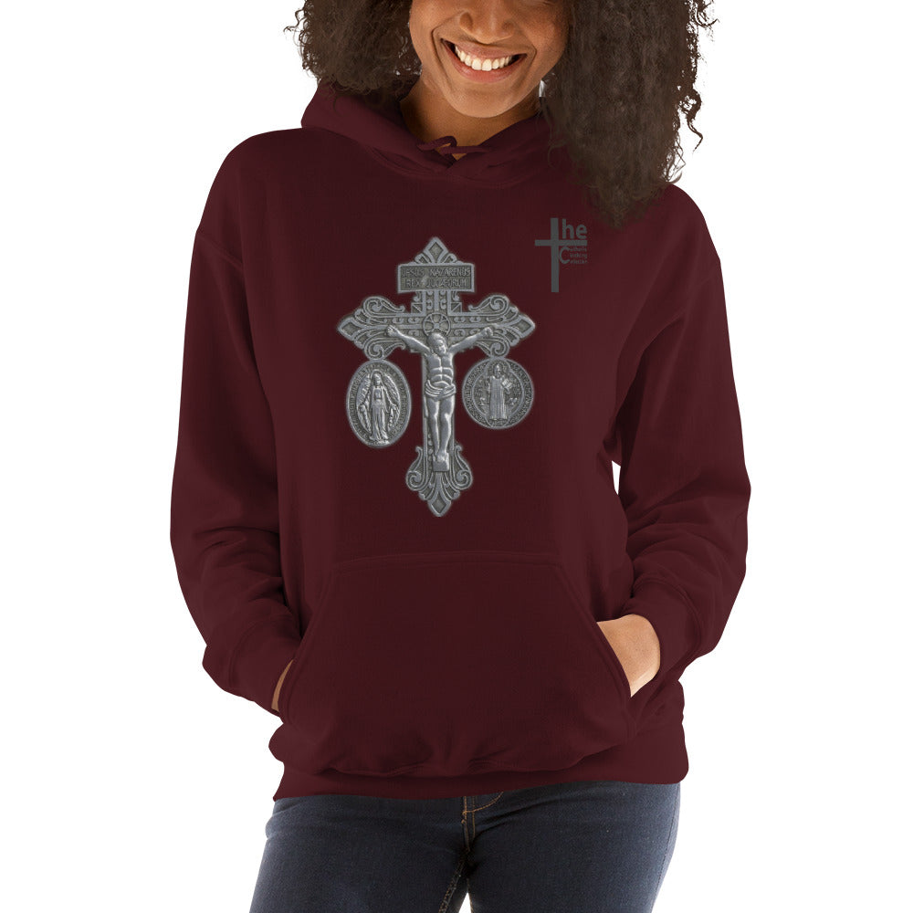 Pardon Crucifix Women's Hoodie