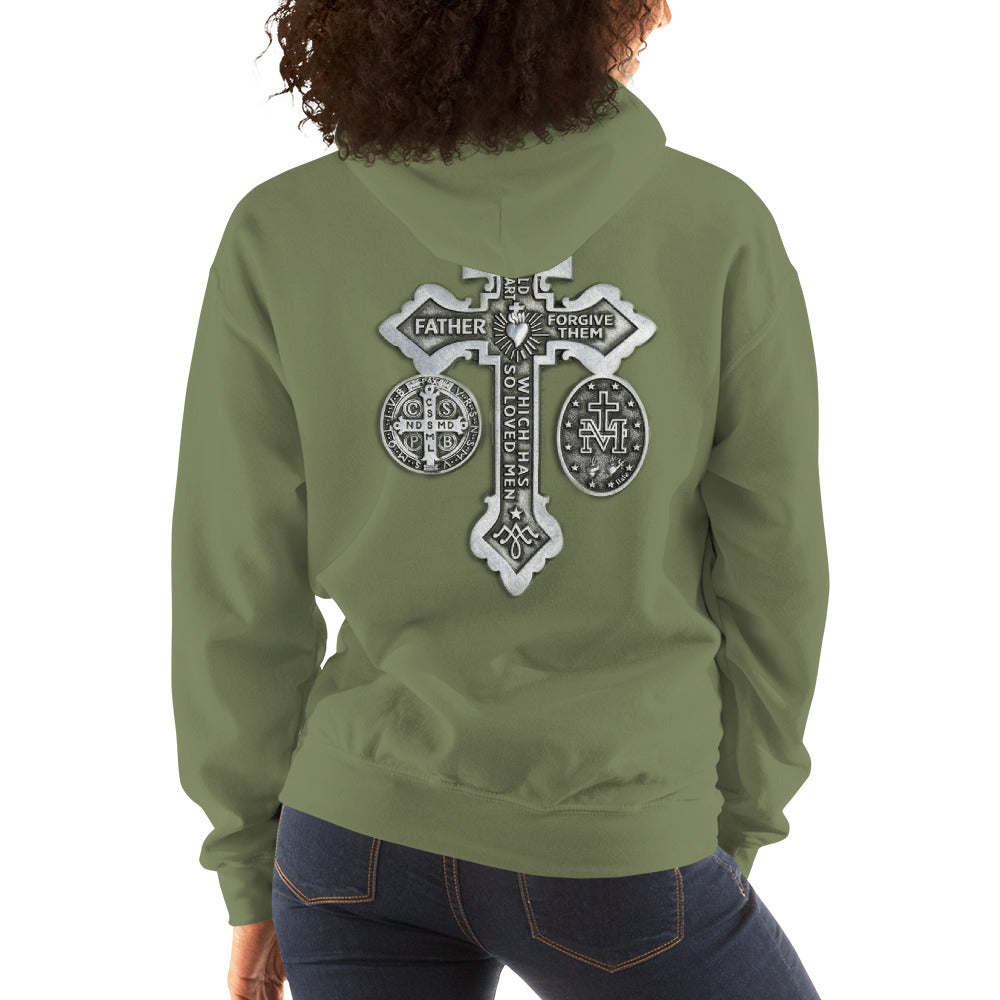 Pardon Crucifix Women's Hoodie