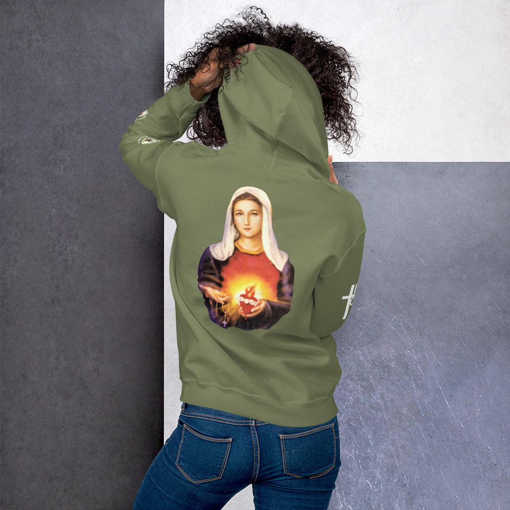 Sacred Heart of Jesus and Immaculate Heart of Mary Women's Hoodie