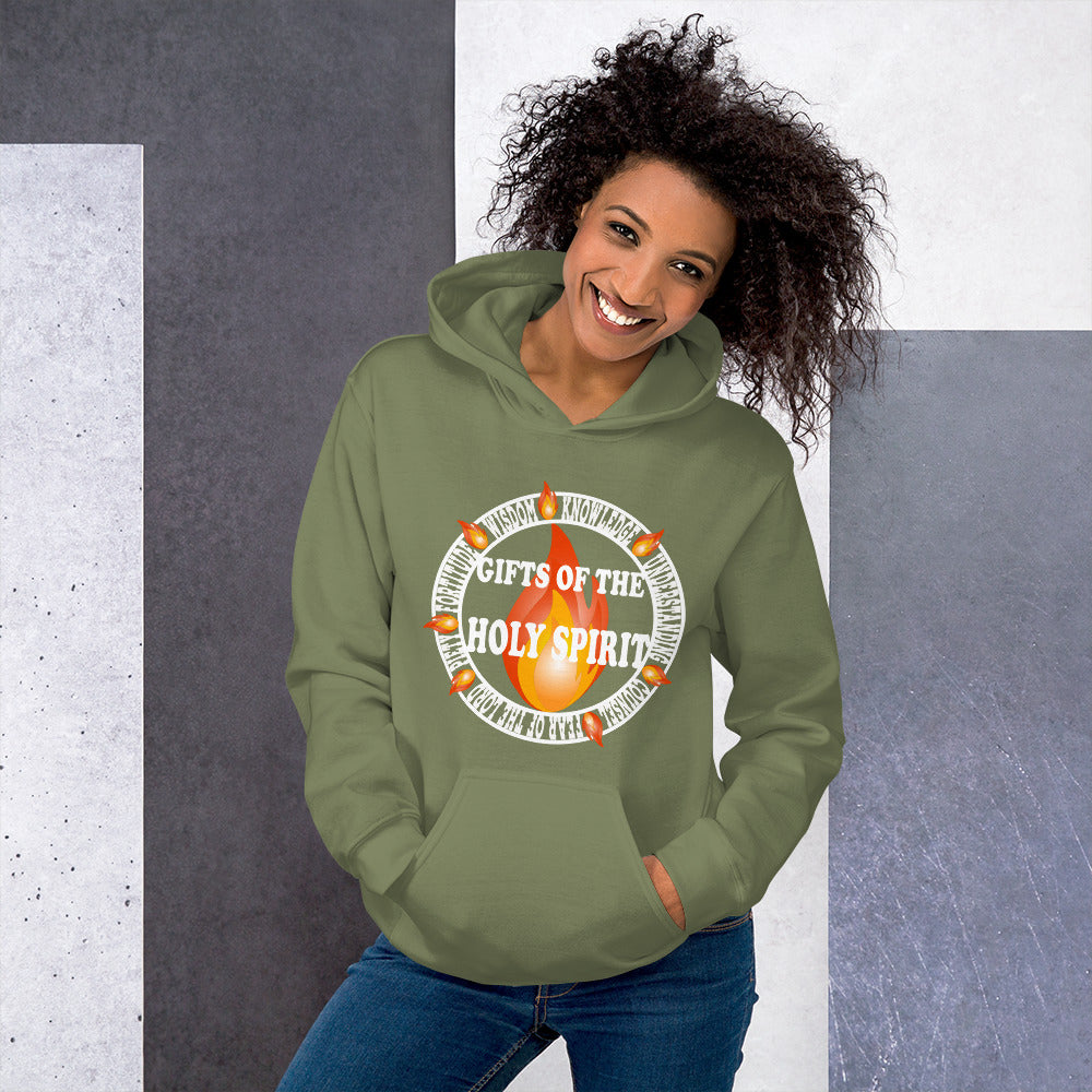 Gifts of the Holy Spirit Women's Christian Hoodie