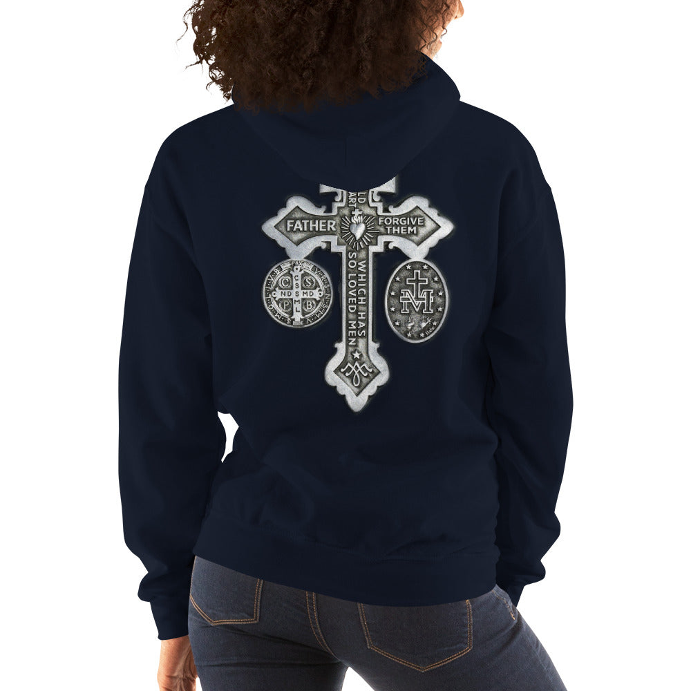 Pardon Crucifix Women's Hoodie
