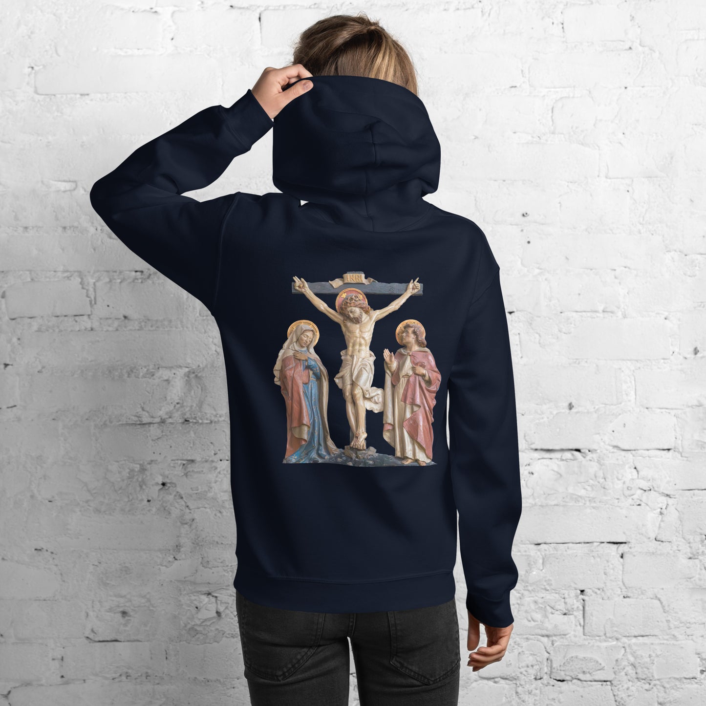 Crucifixion Scene Women's Hoodie