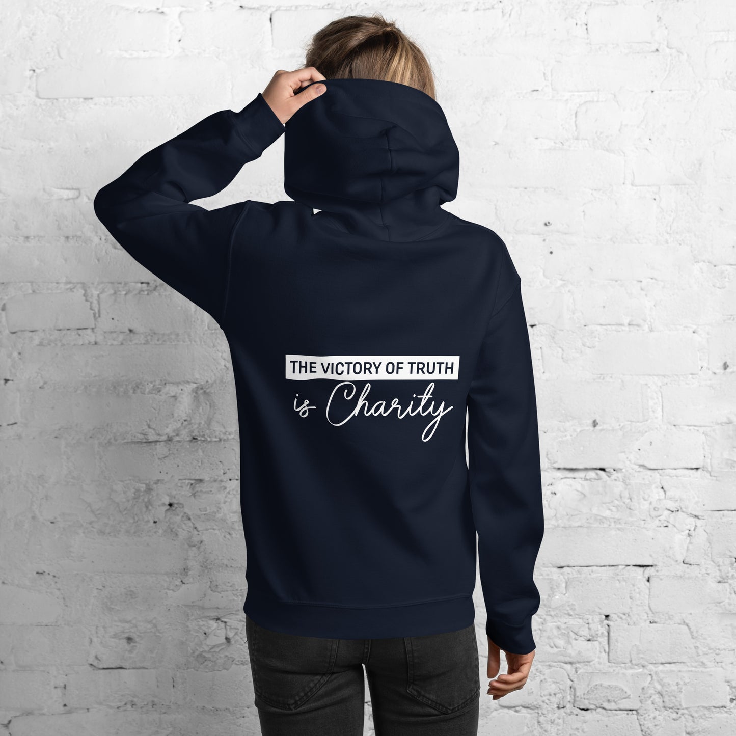 The Victory of Truth is Charity Women's Hoodie