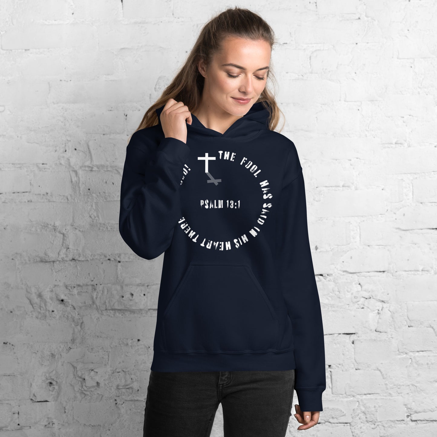Psalm 13:1 Women's Christian Hoodie