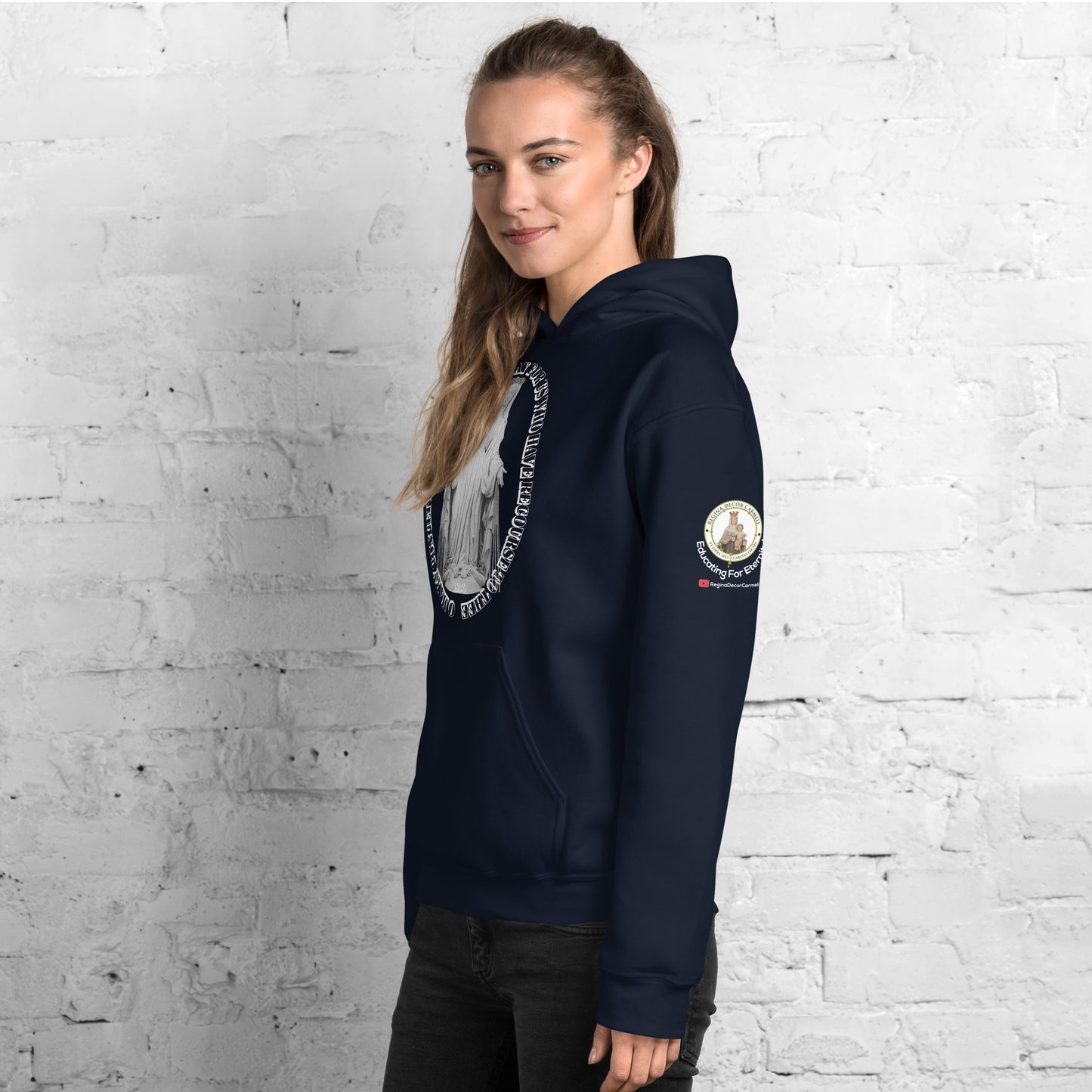 Miraculous Medal (coloured Hearts) Women's Hoodie