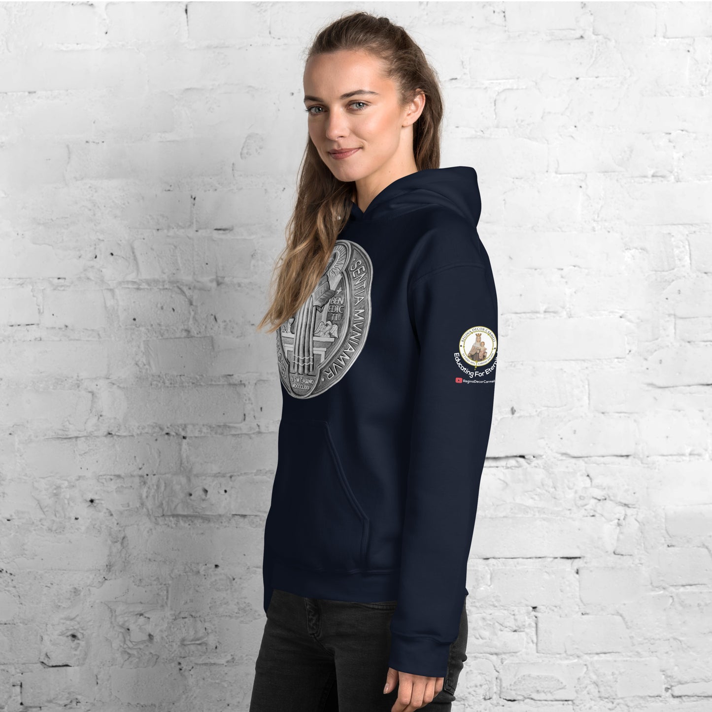 St Benedict Medal Women's Hoodie