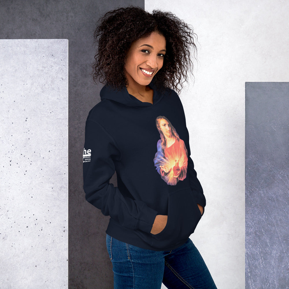 Sacred Heart of Jesus and Immaculate Heart of Mary Women's Hoodie