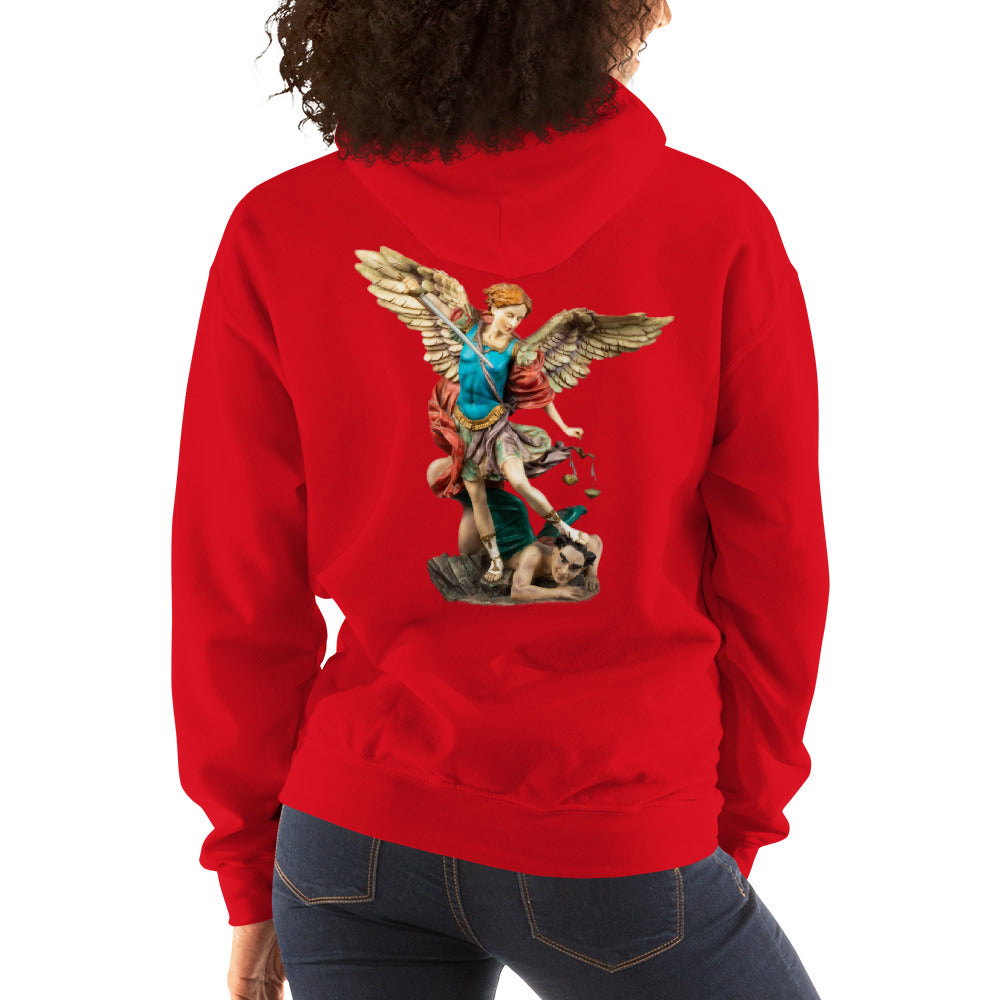 St Michael Archangel (colour) Women's Hoodie