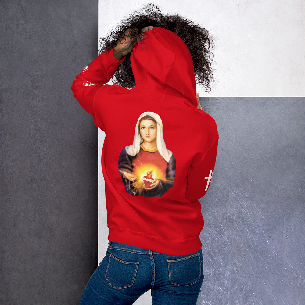 Sacred Heart of Jesus and Immaculate Heart of Mary Women's Hoodie