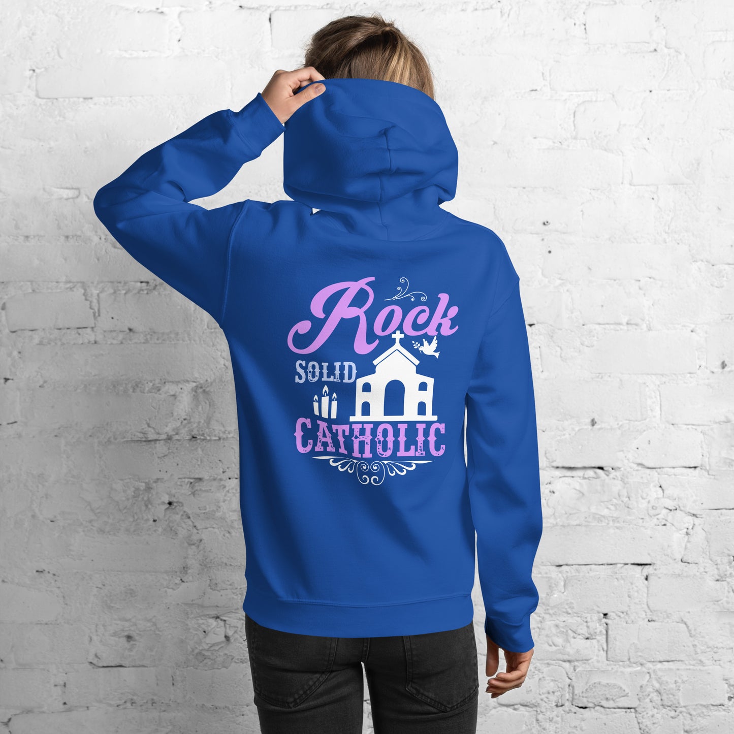 Rock Solid Catholic Women's Hoodie