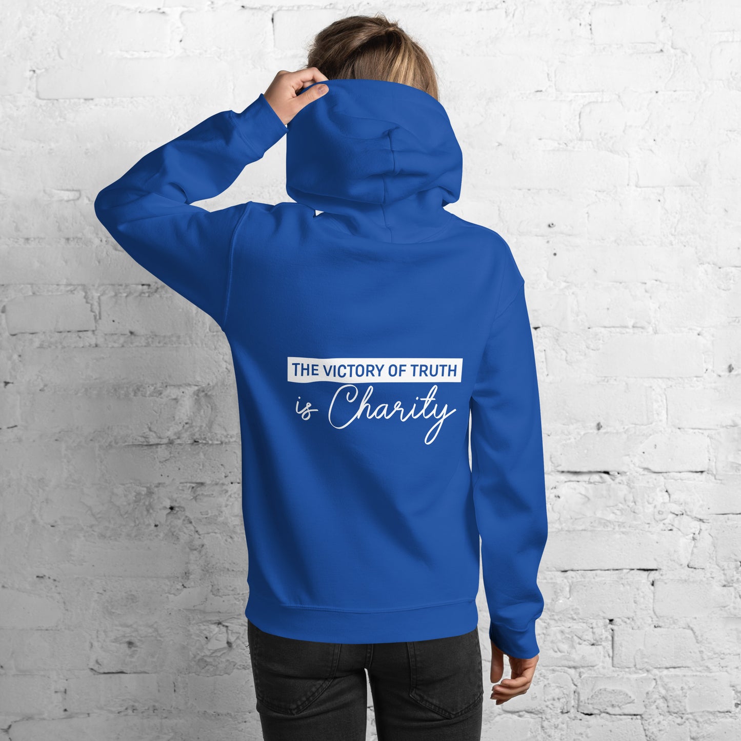 The Victory of Truth is Charity Women's Hoodie