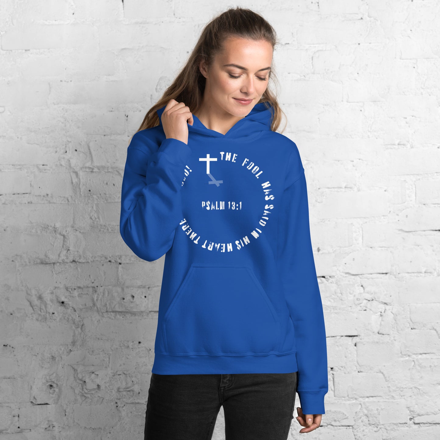 Psalm 13:1 Women's Christian Hoodie