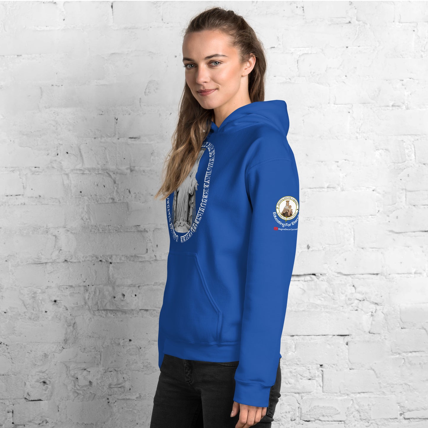 Miraculous Medal (coloured Hearts) Women's Hoodie