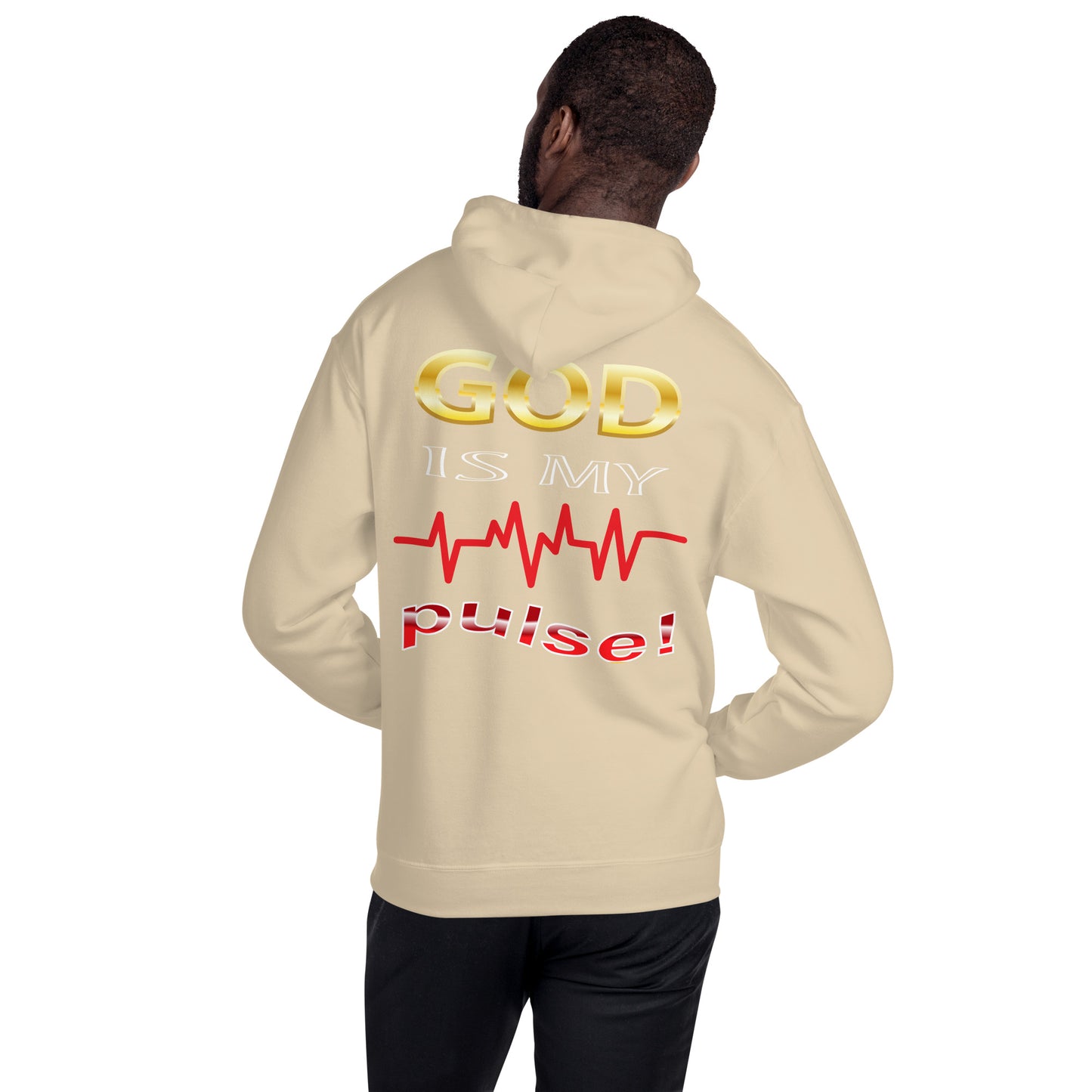 God Is My Pulse Men's Hoodie