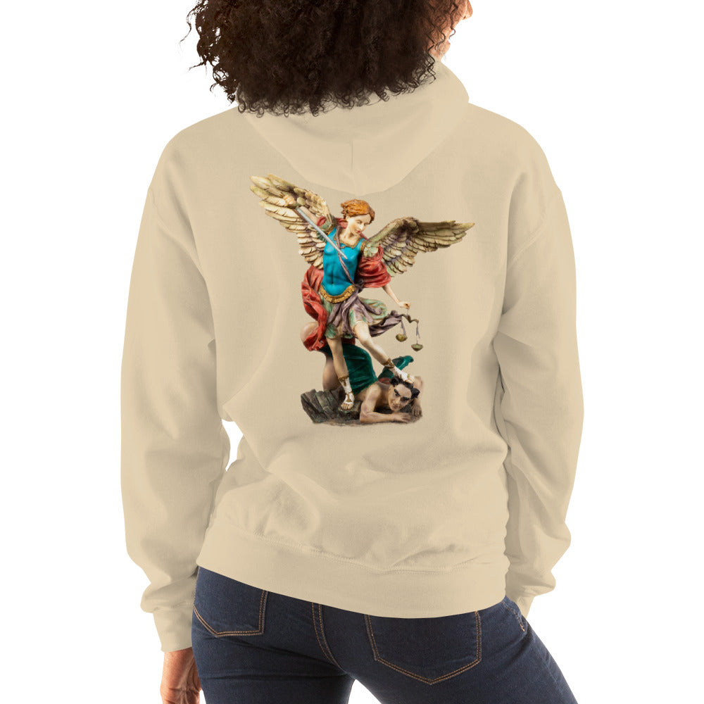 St Michael Archangel (colour) Women's Hoodie