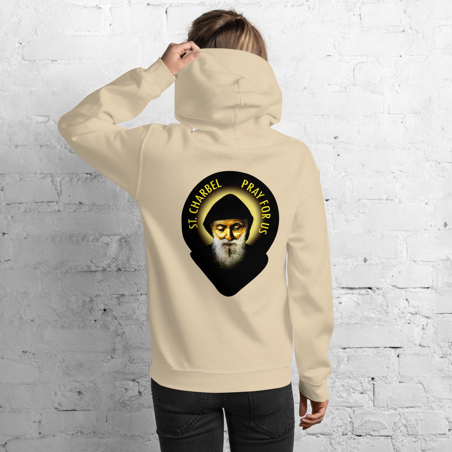 St Charbel Pray For Us Women's Hoodie