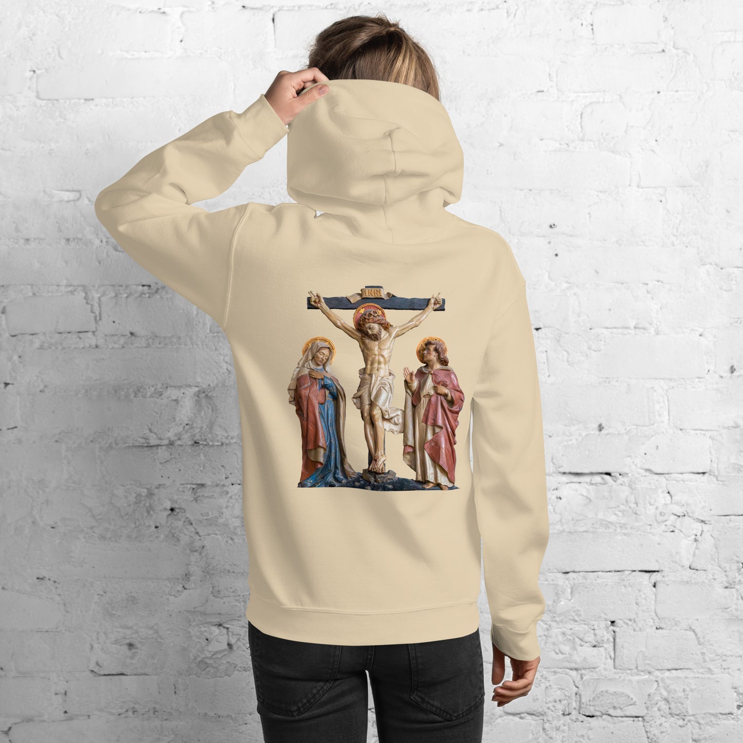 Crucifixion Scene Women's Hoodie