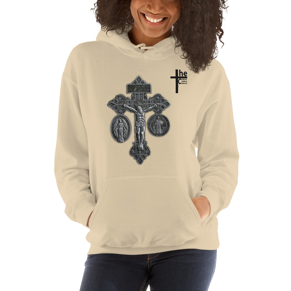 Pardon Crucifix Women's Hoodie