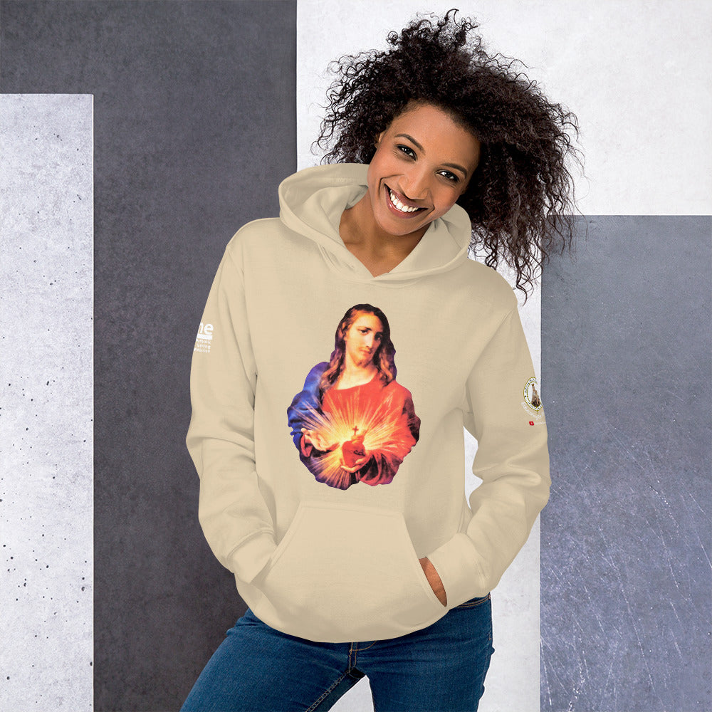 Sacred Heart of Jesus and Immaculate Heart of Mary Women's Hoodie