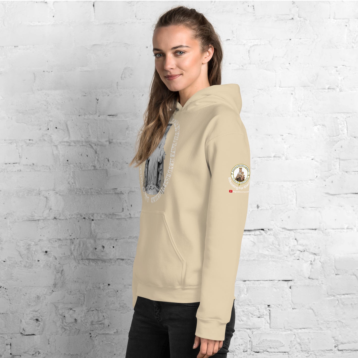 Miraculous Medal (coloured Hearts) Women's Hoodie