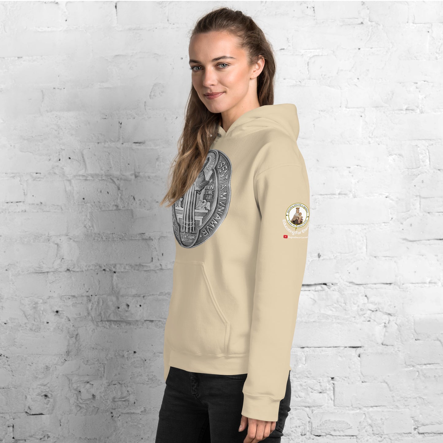 St Benedict Medal Women's Hoodie