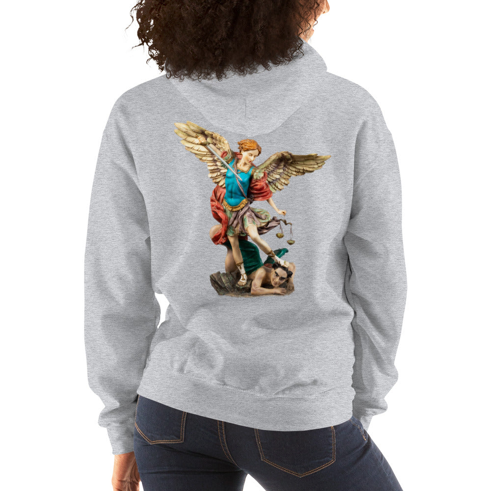 St Michael Archangel (colour) Women's Hoodie
