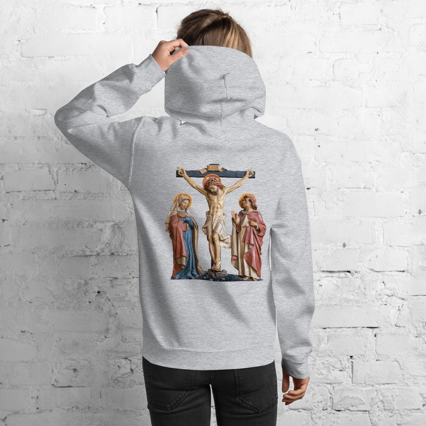 Crucifixion Scene Women's Hoodie