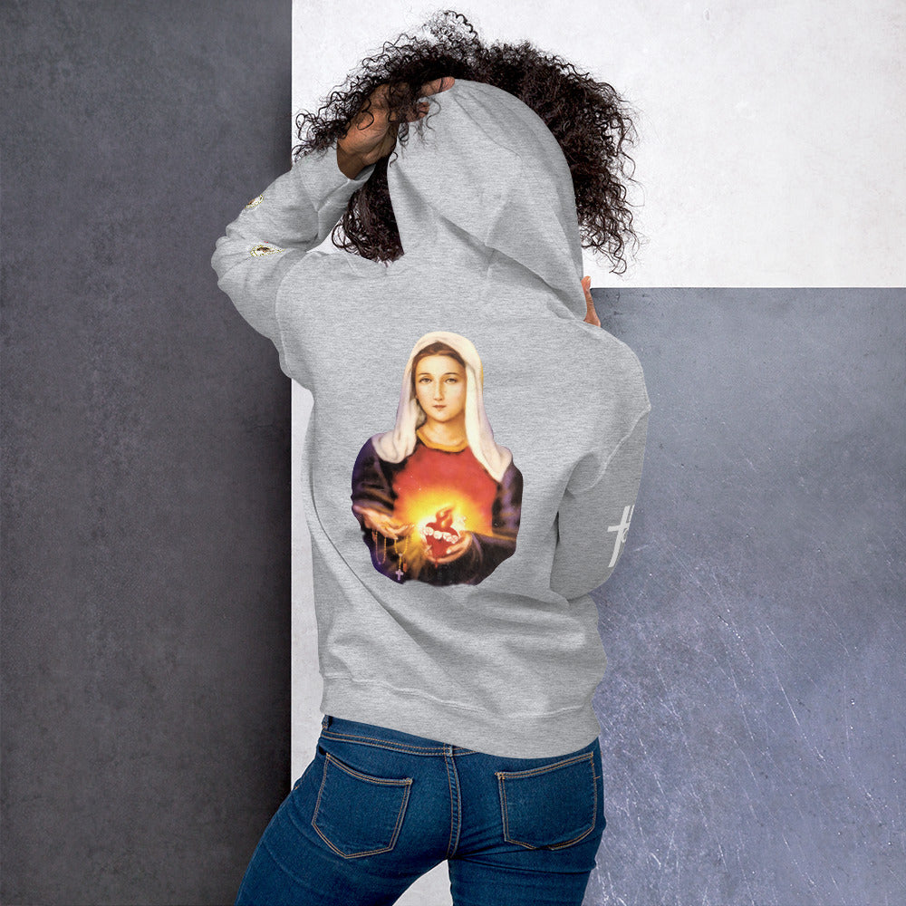 Sacred Heart of Jesus and Immaculate Heart of Mary Women's Hoodie