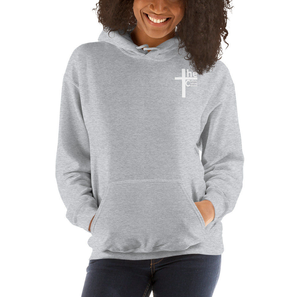 Face of Jesus on Cross Women's Hoodie