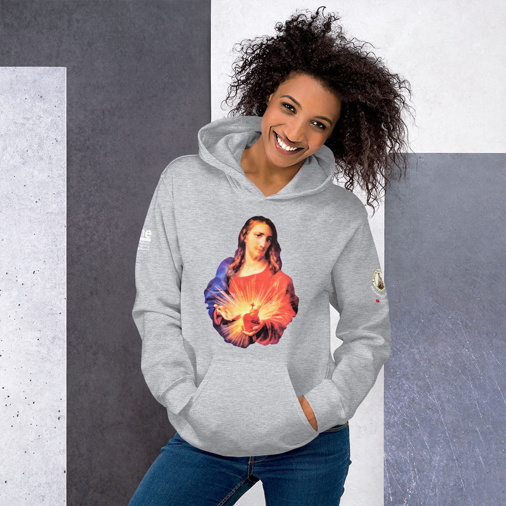 Sacred Heart of Jesus and Immaculate Heart of Mary Women's Hoodie