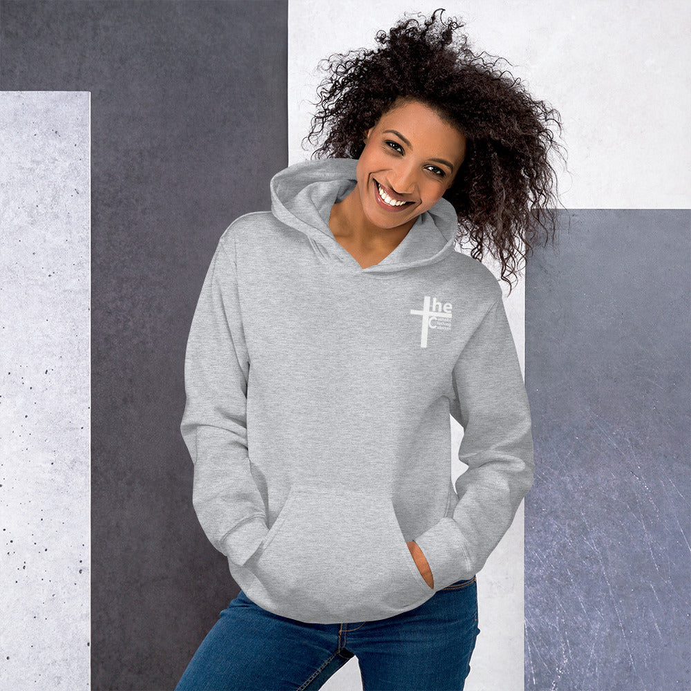 I Believe in One, Holy, Catholic and Apostolic Church women's Hoodie
