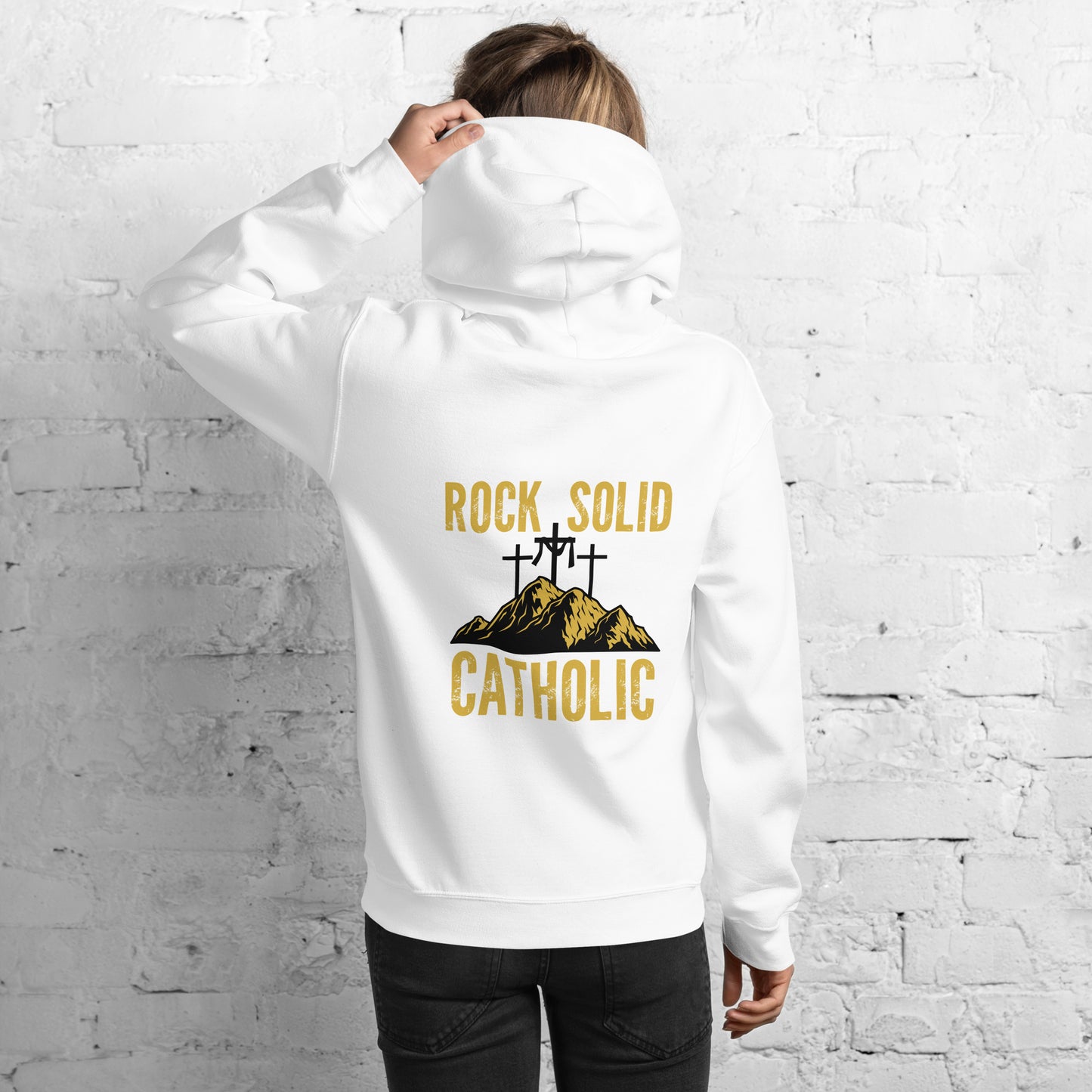 Rock Solid Catholic Women's Hoodie