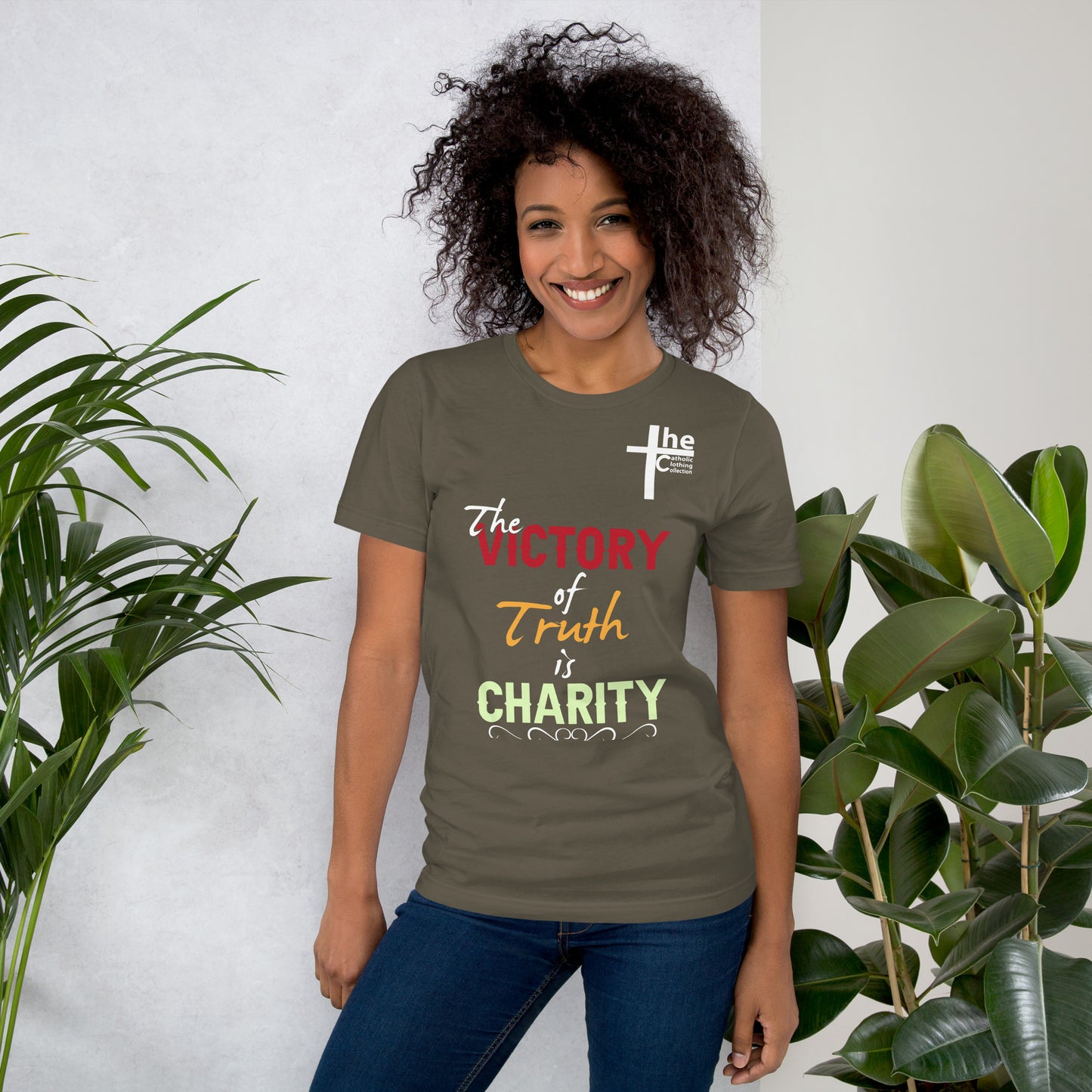 Victory of Truth is Charity Women's t-Shirt