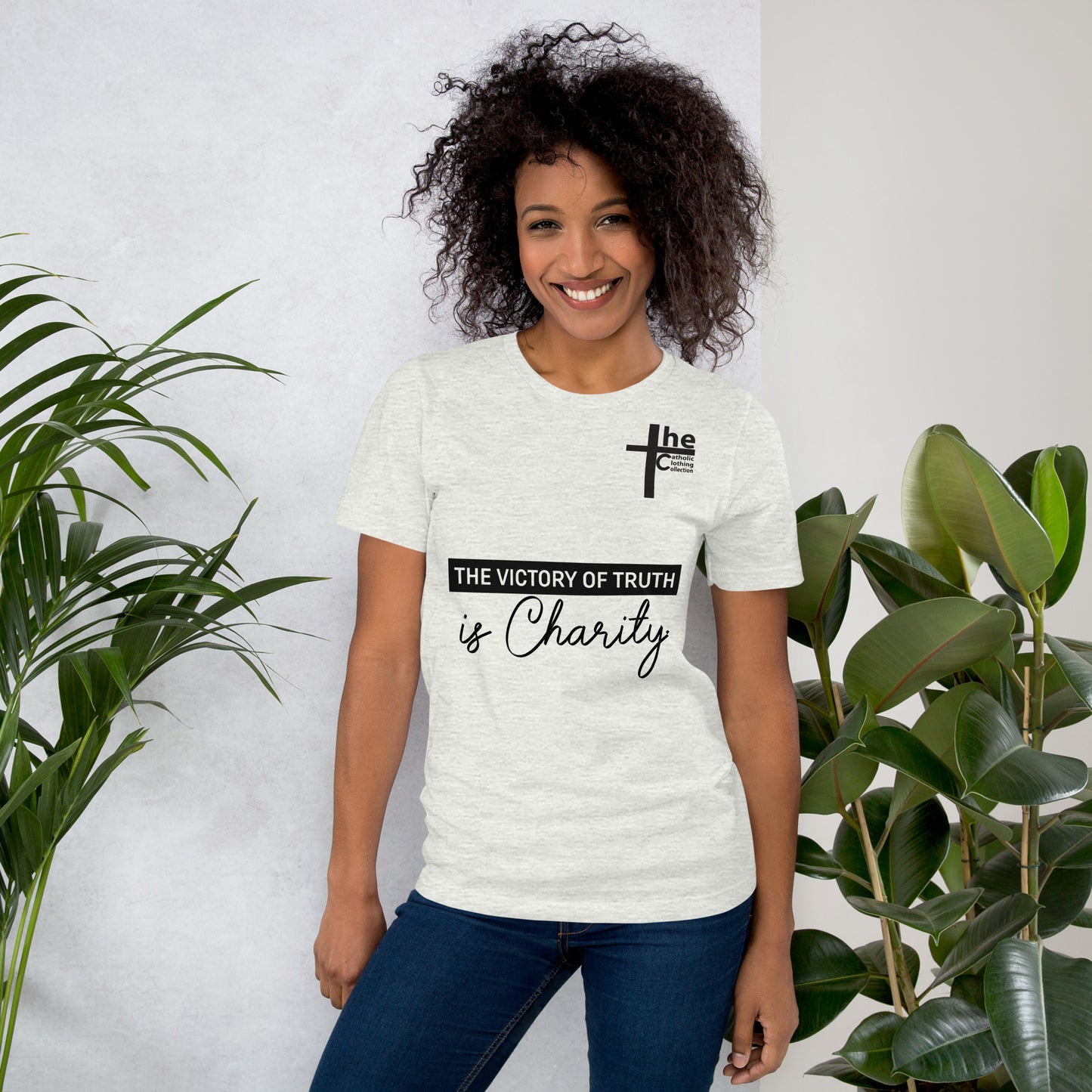 The Victory of Truth is Charity Women's t-Shirt