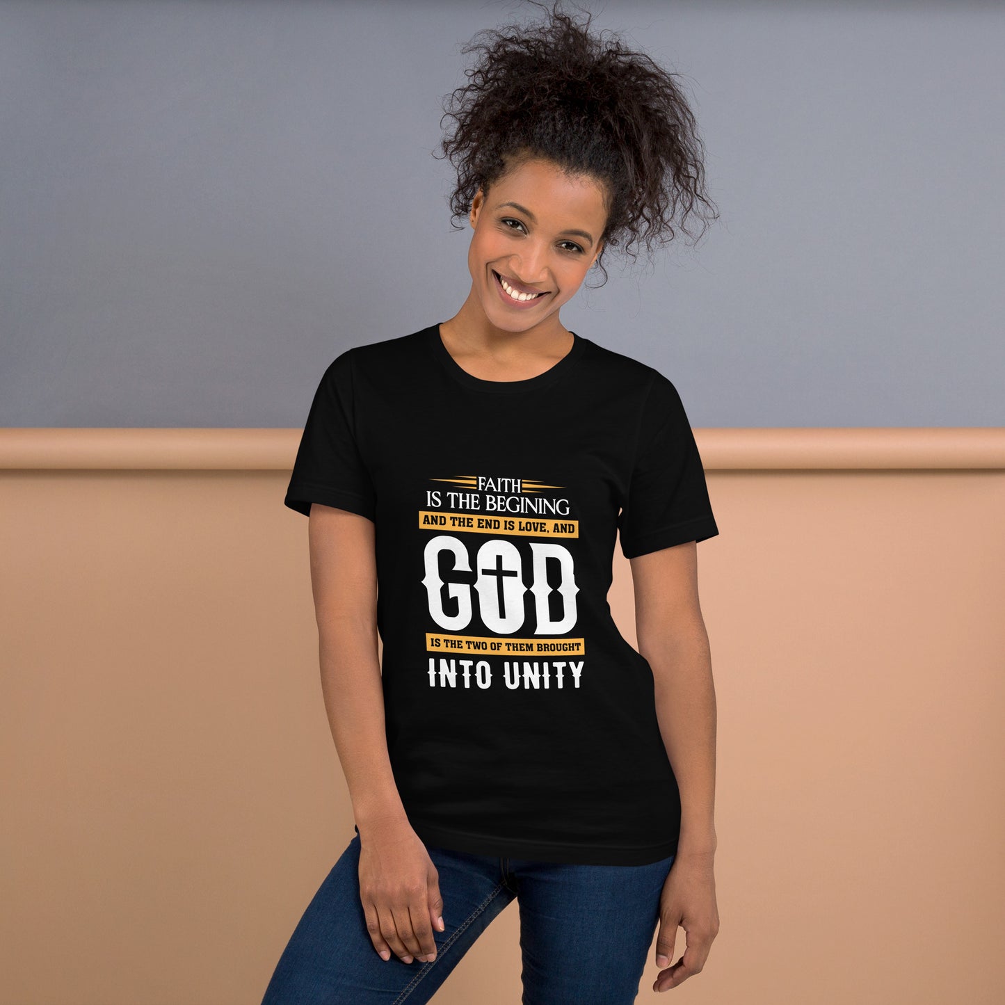 Faith and Love Women's Christian t-Shirt