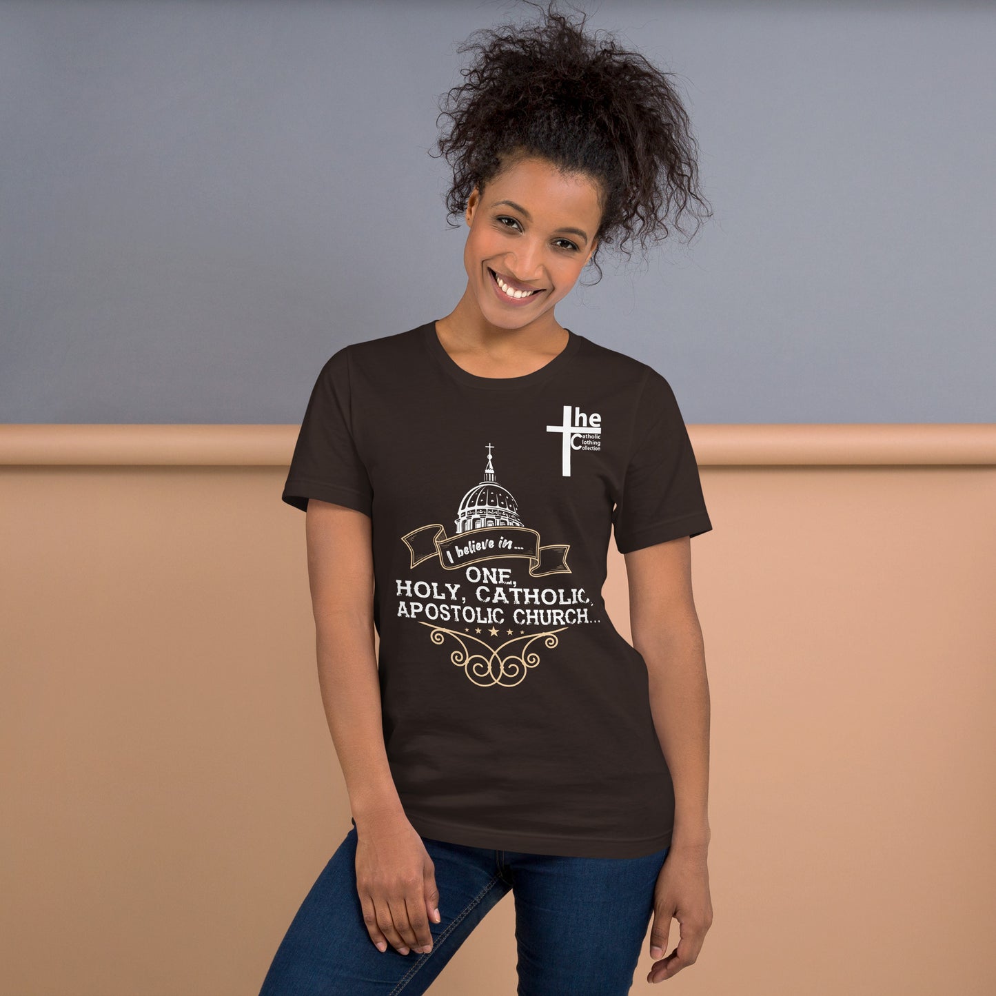 I Believe in One, Holy, Catholic and Apostolic Church Women's t-Shirt