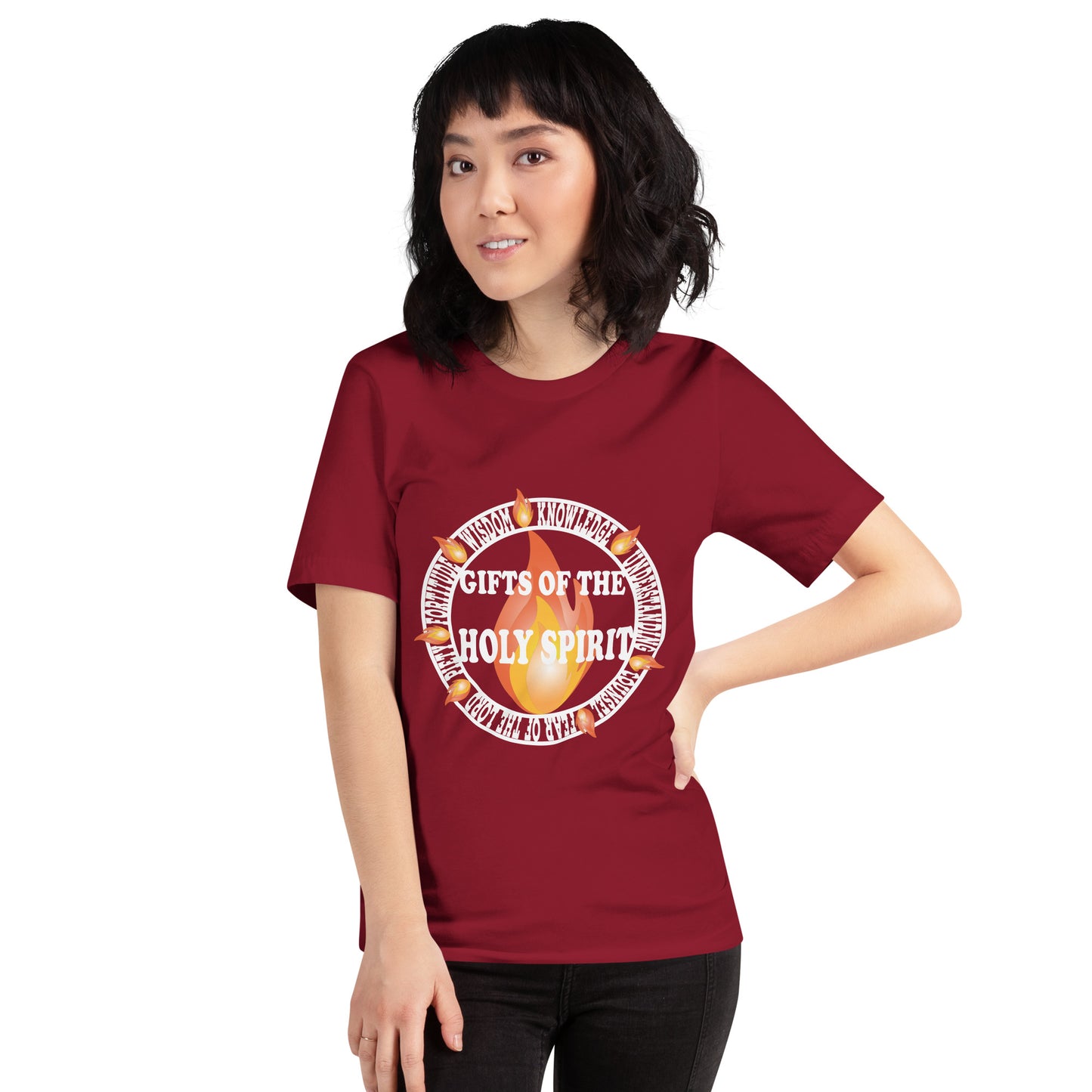 Gifts of the Holy Spirit Women's Christian t-Shirt
