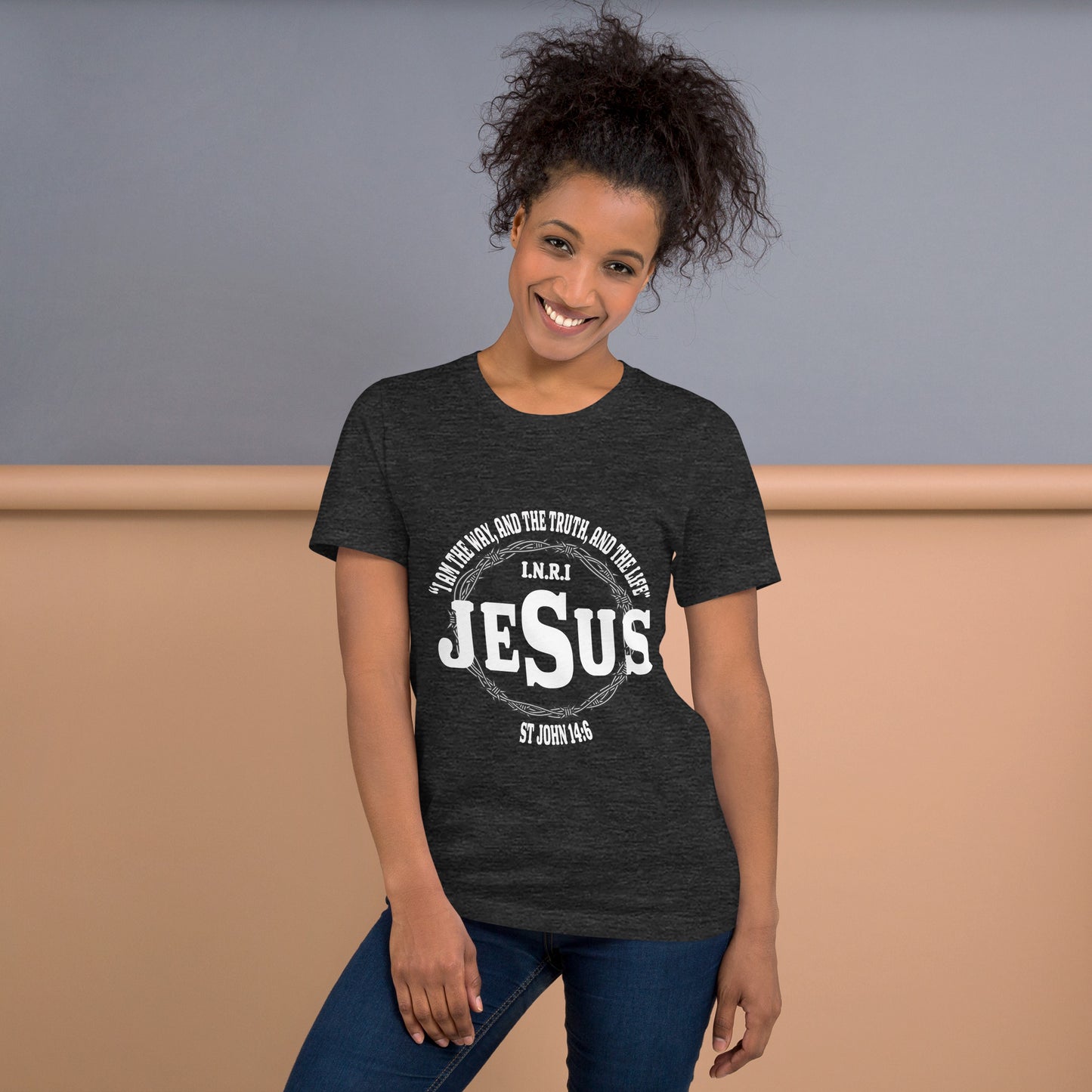 Jesus the Way, Truth and Light Women's Christian t-Shirt