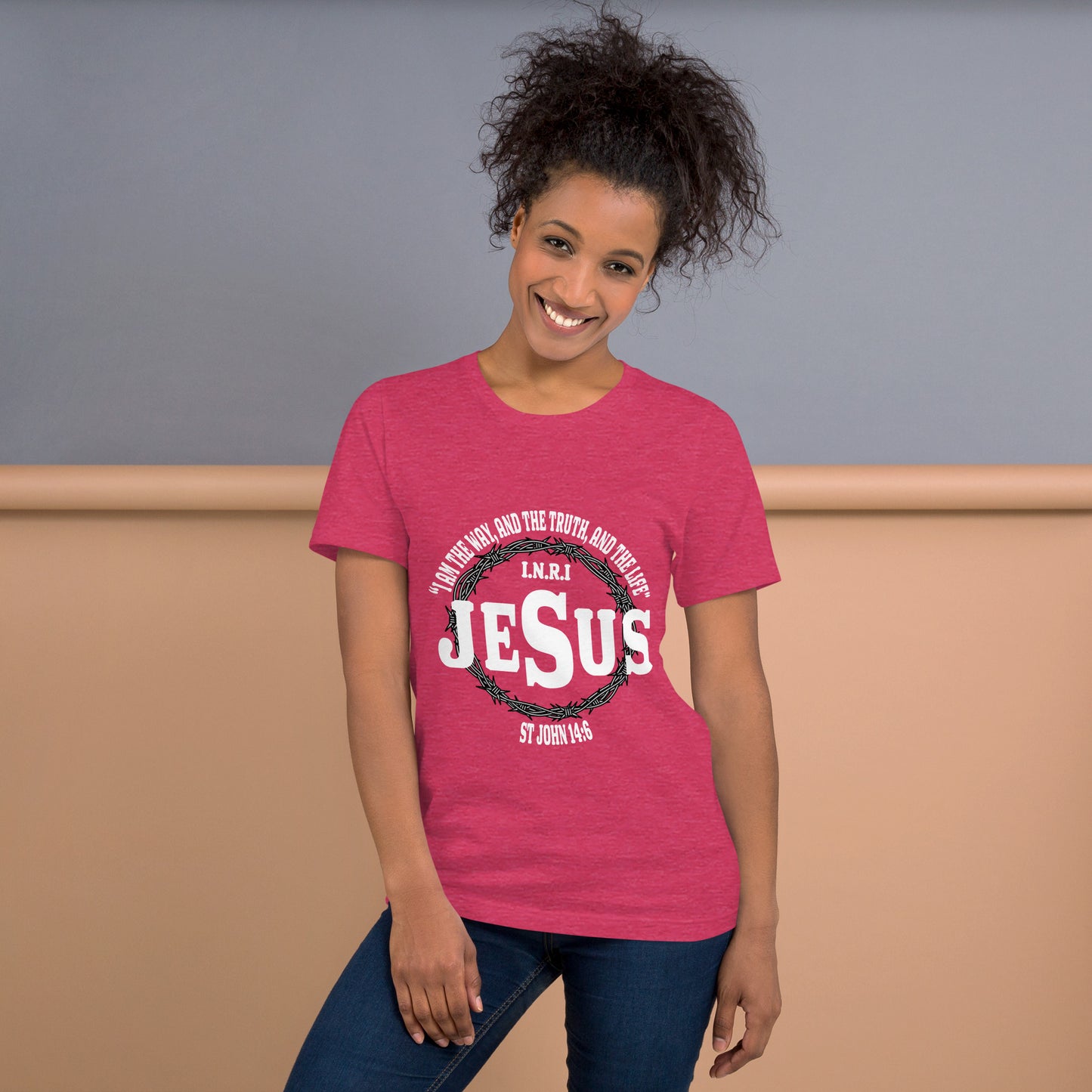 Jesus the Way, Truth and Light Women's Christian t-Shirt