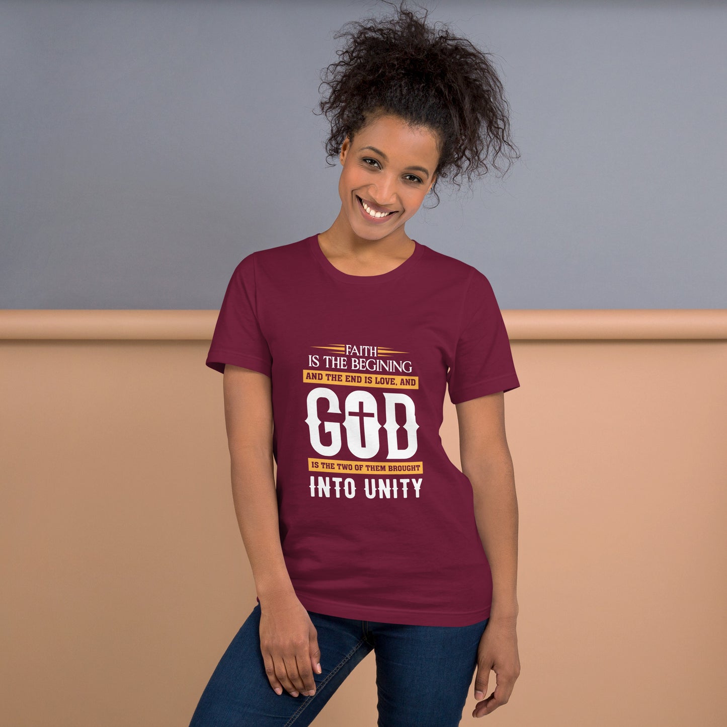 Faith and Love Women's Christian t-Shirt