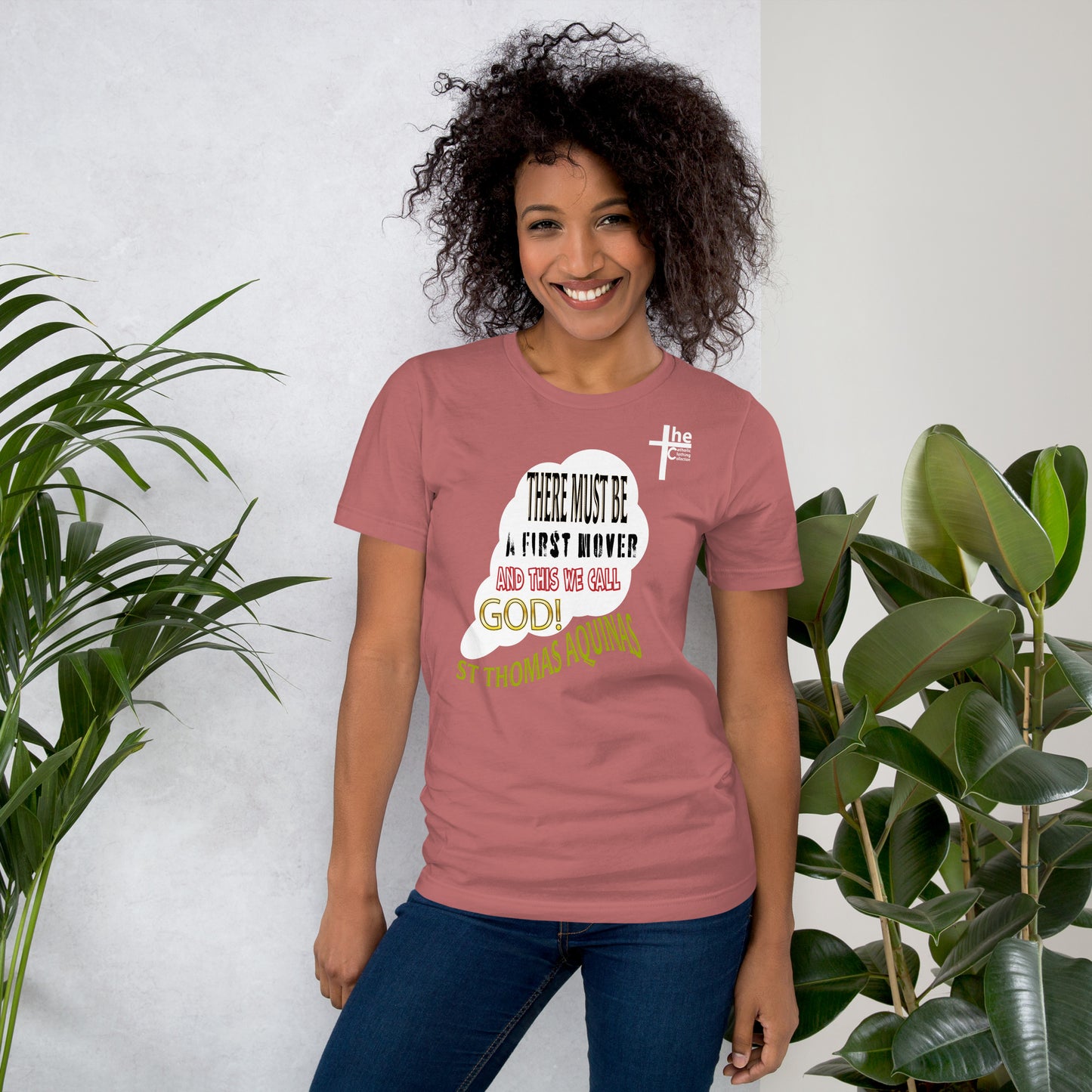 God As First Mover by St Thomas Aquinas Women's t-Shirt