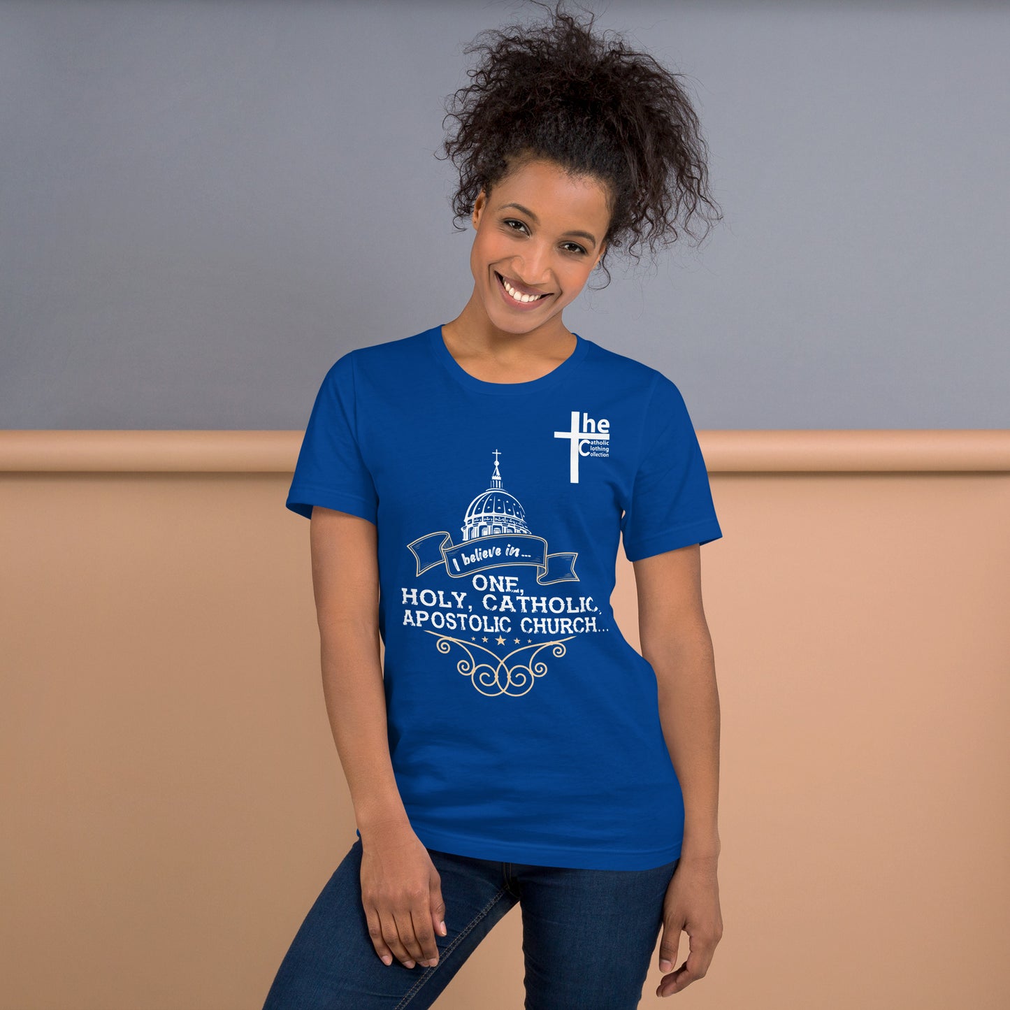 I Believe in One, Holy, Catholic and Apostolic Church Women's t-Shirt