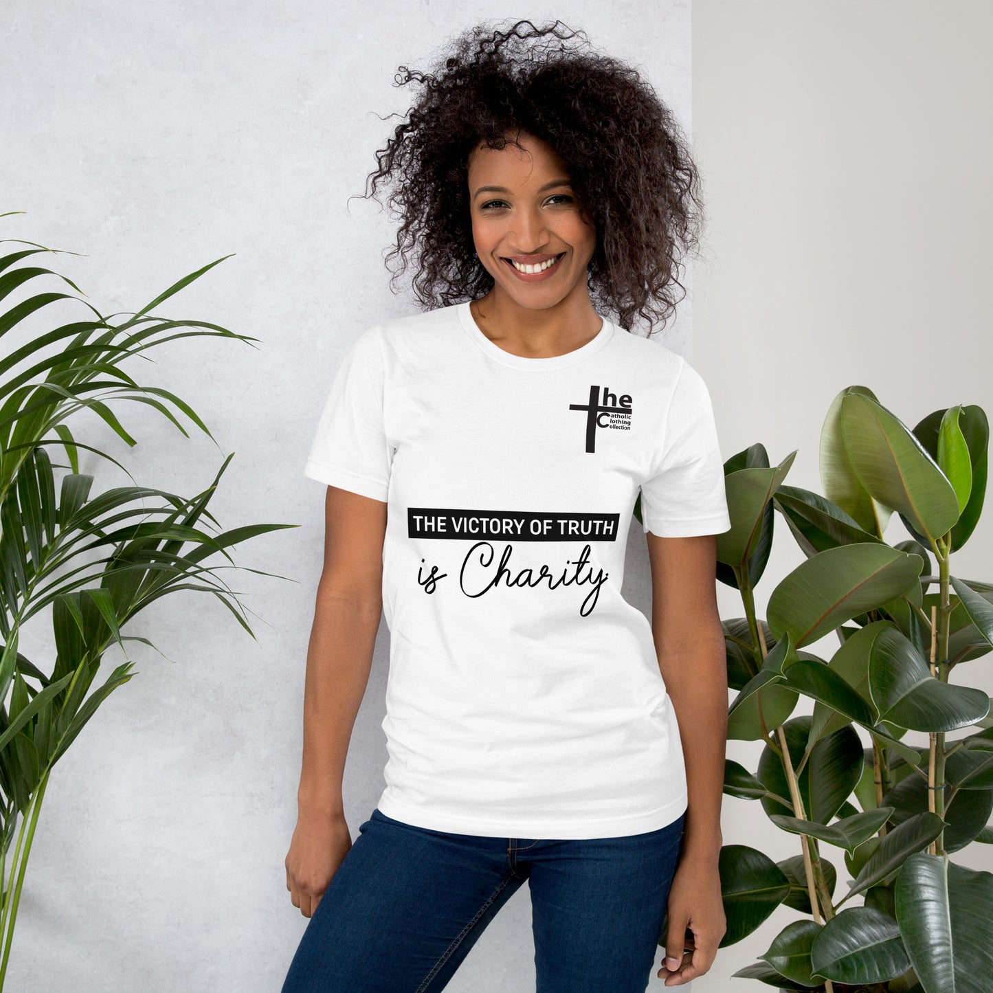 The Victory of Truth is Charity Women's t-Shirt